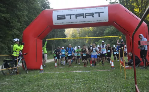 Bieg Szlak Trafi w Parchatce - 1.8.2015 - 1